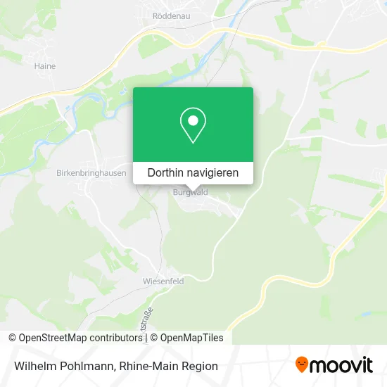 Wilhelm Pohlmann Karte