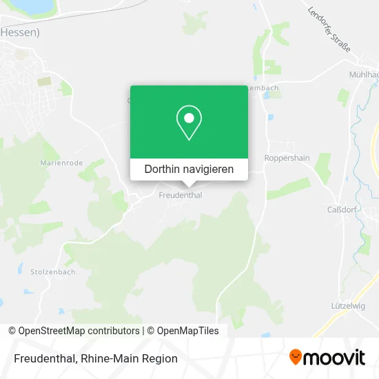 Freudenthal Karte