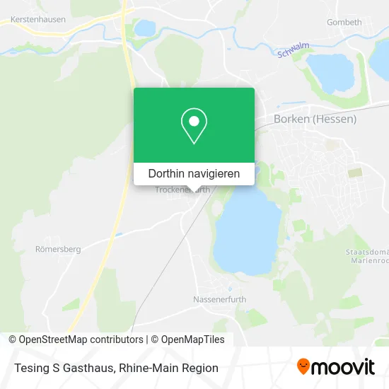 Tesing S Gasthaus Karte