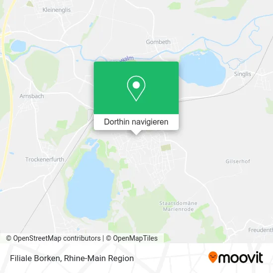 Filiale Borken Karte