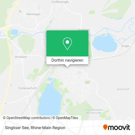 Singliser See Karte