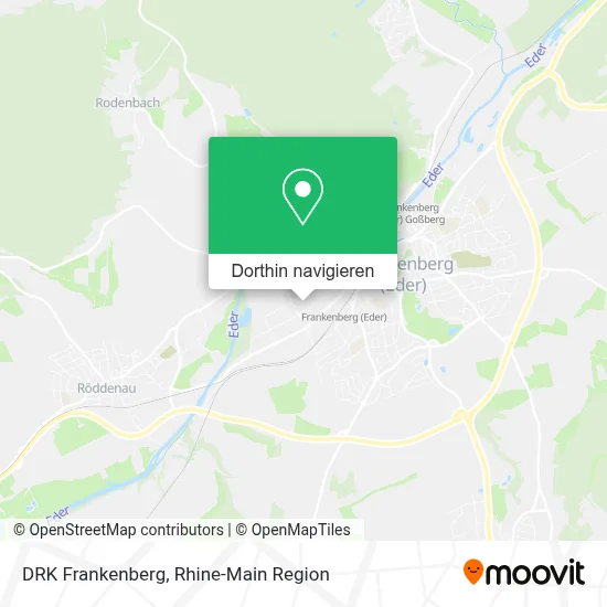 DRK Frankenberg Karte