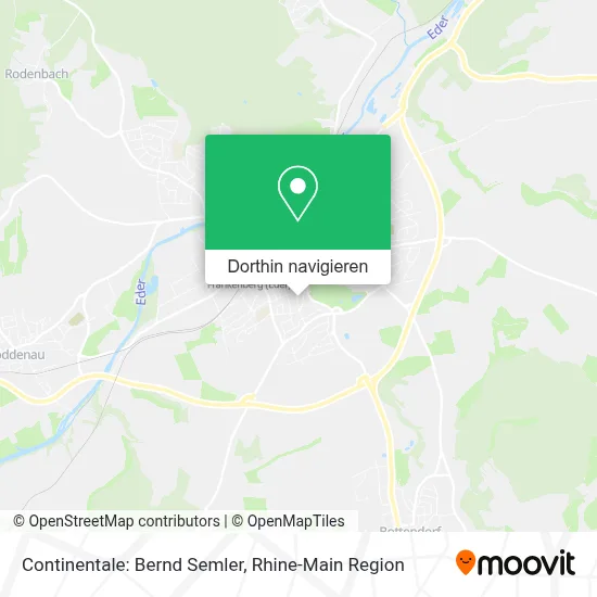 Continentale: Bernd Semler Karte