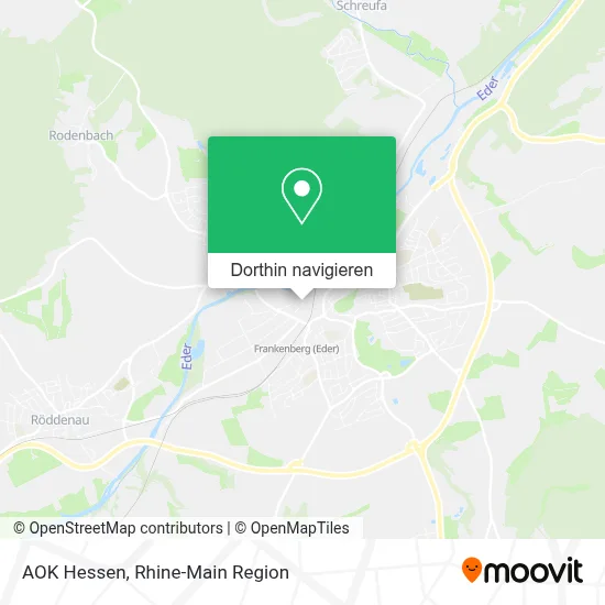 AOK Hessen Karte