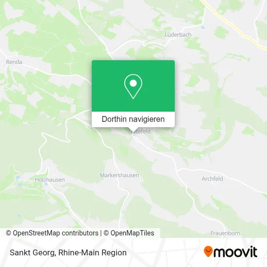 Sankt Georg Karte