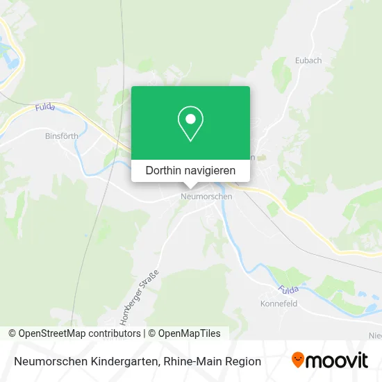 Neumorschen Kindergarten Karte