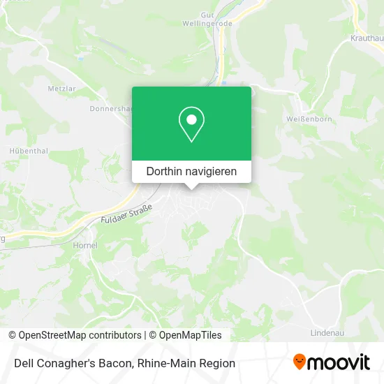 Dell Conagher's Bacon Karte