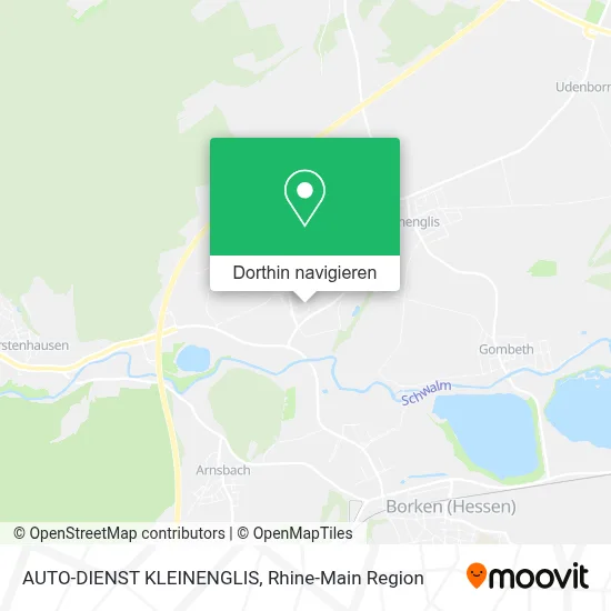 AUTO-DIENST KLEINENGLIS Karte