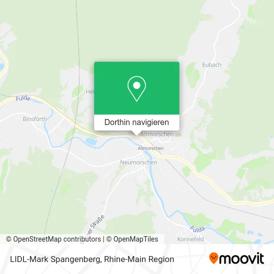 LIDL-Mark Spangenberg Karte