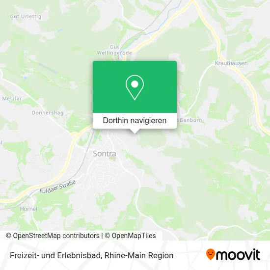 Freizeit- und Erlebnisbad Karte