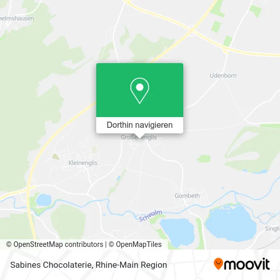 Sabines Chocolaterie Karte