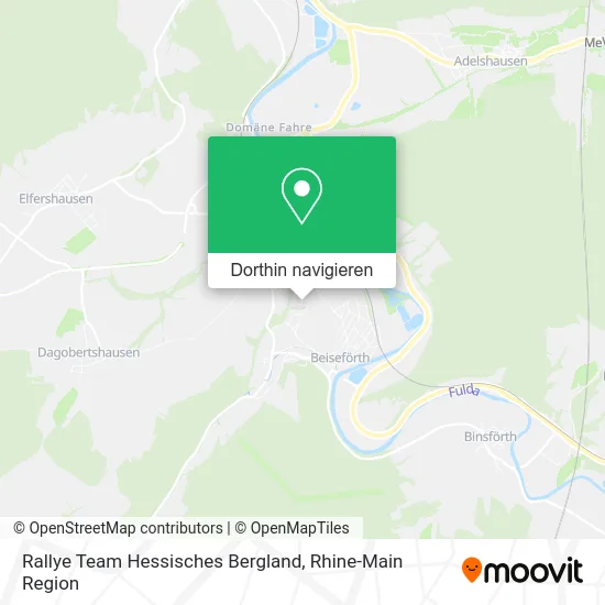 Rallye Team Hessisches Bergland Karte