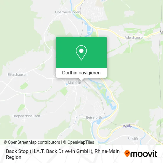 Back Stop (H.A.T. Back Drive-in GmbH) Karte