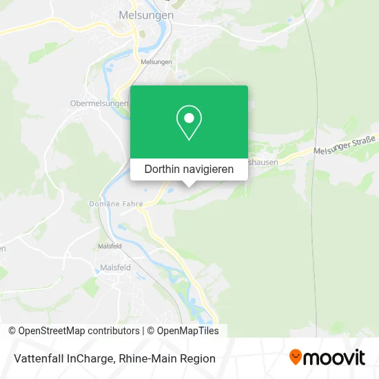 Vattenfall InCharge Karte