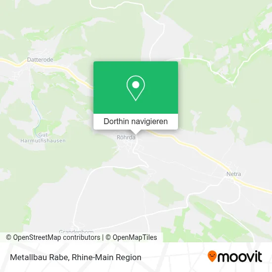 Metallbau Rabe Karte