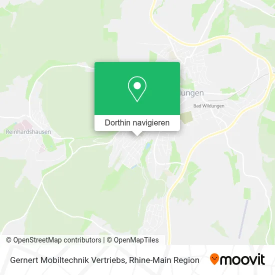 Gernert Mobiltechnik Vertriebs Karte
