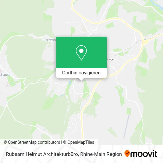 Rübsam Helmut Architekturbüro Karte