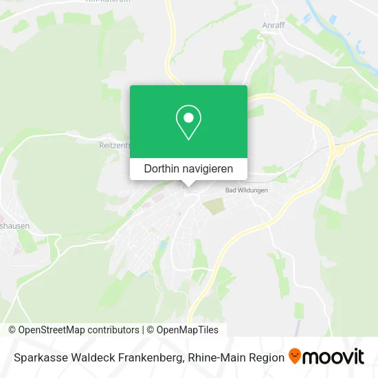 Sparkasse Waldeck Frankenberg Karte