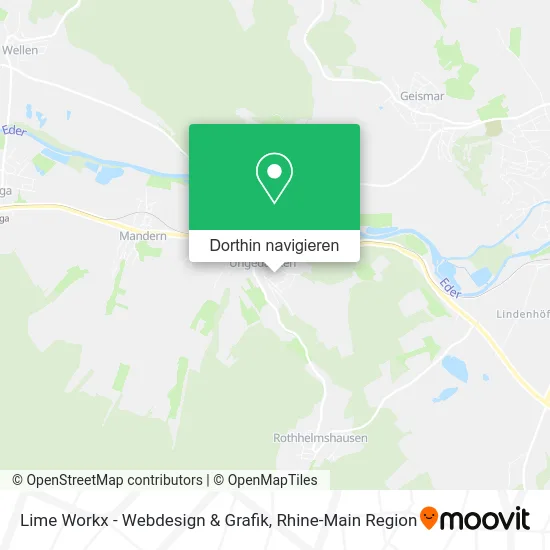 Lime Workx - Webdesign & Grafik Karte