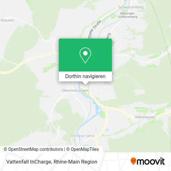 Vattenfall InCharge Karte