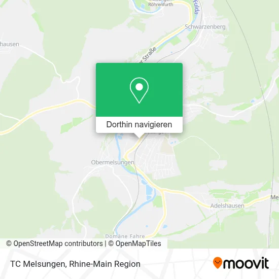 TC Melsungen Karte