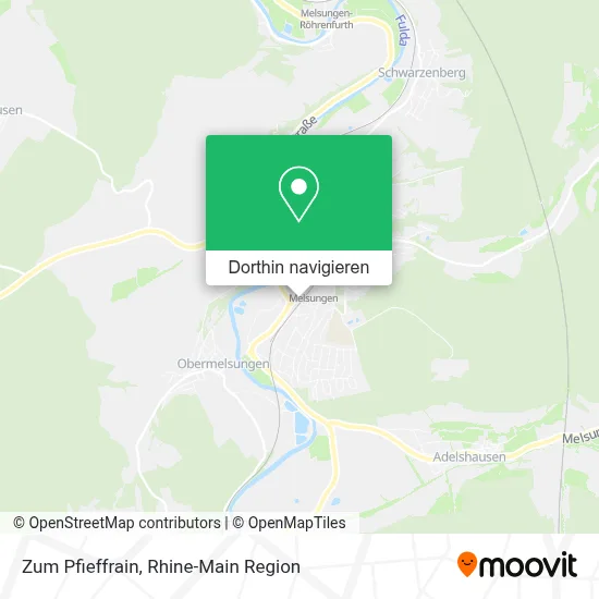 Zum Pfieffrain Karte