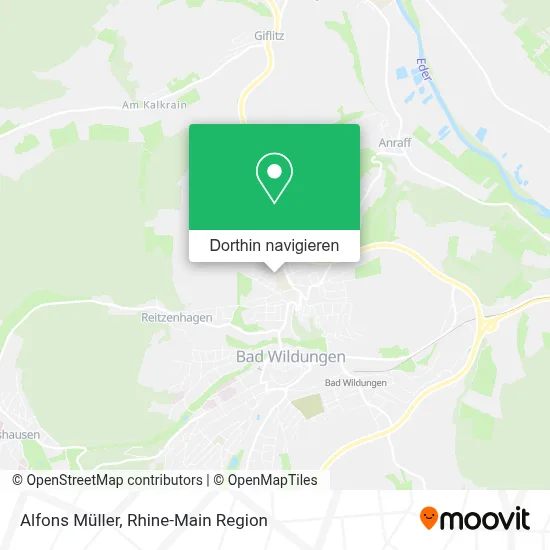 Alfons Müller Karte