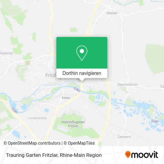 Trauring Garten Fritzlar Karte