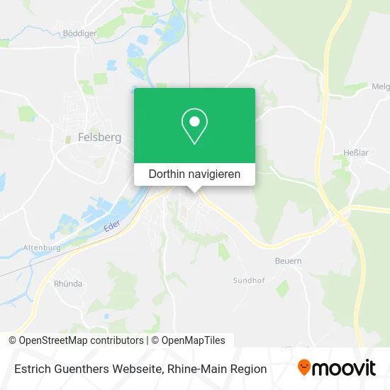 Estrich Guenthers Webseite Karte