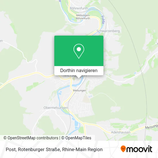 Post, Rotenburger Straße Karte
