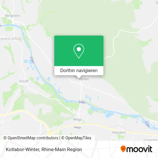 Kotlabor-Winter Karte