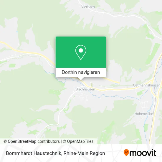 Bommhardt Haustechnik Karte