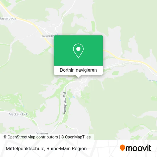 Mittelpunktschule Karte