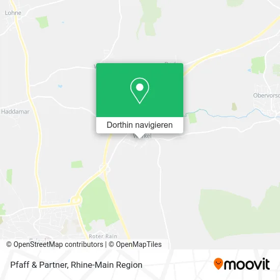 Pfaff & Partner Karte