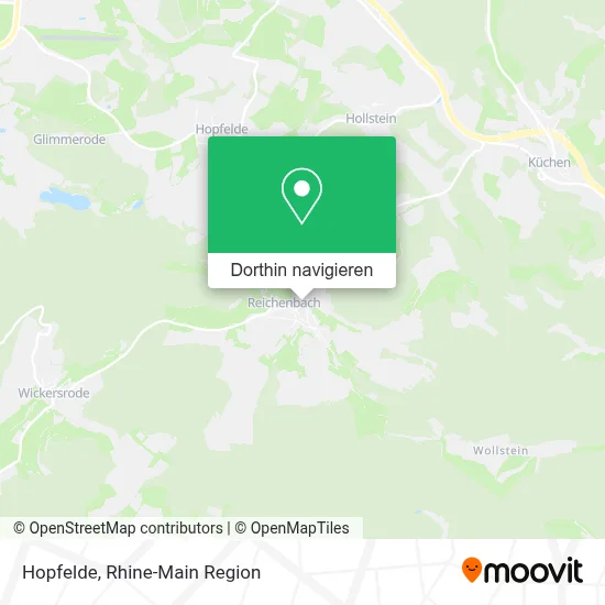 Hopfelde Karte