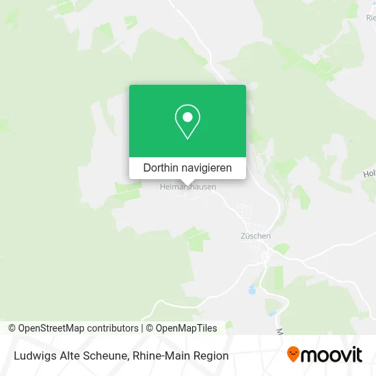 Ludwigs Alte Scheune Karte