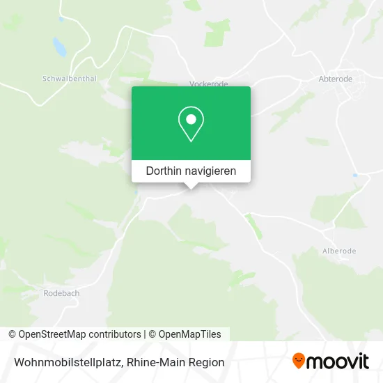 Wohnmobilstellplatz Karte