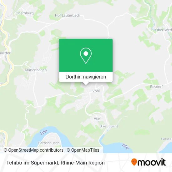 Tchibo im Supermarkt Karte