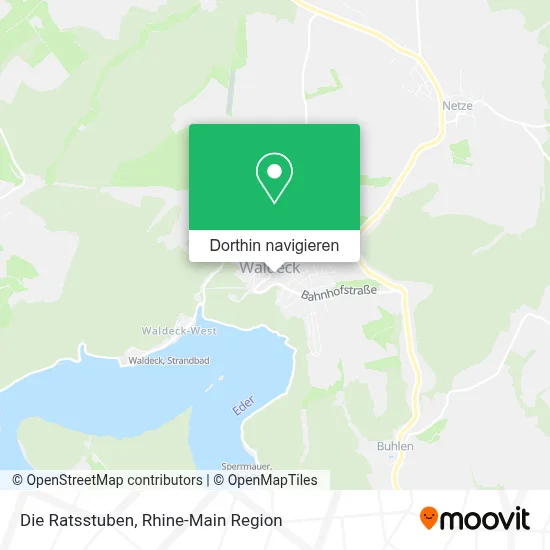 Die Ratsstuben Karte