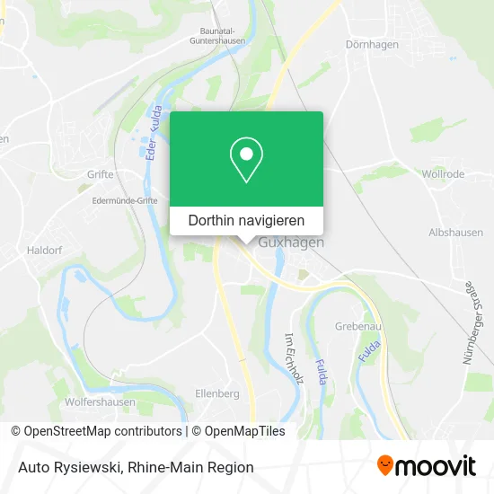 Auto Rysiewski Karte