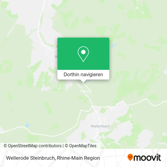 Wellerode Steinbruch Karte