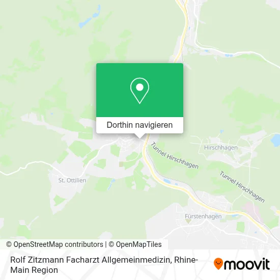 Rolf Zitzmann Facharzt Allgemeinmedizin Karte