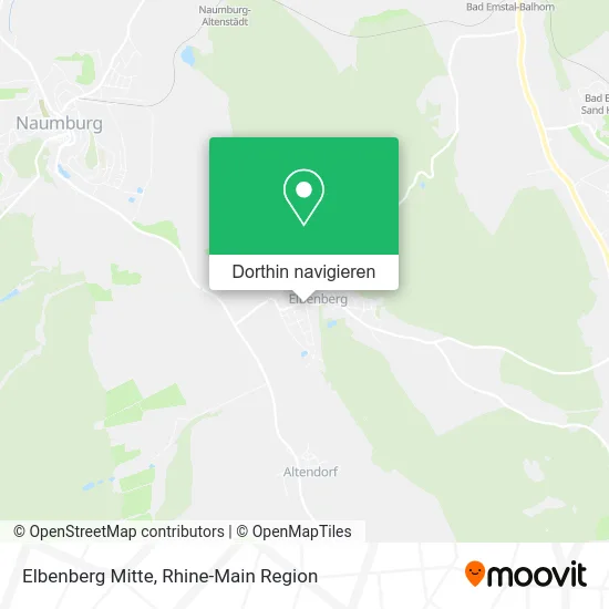Elbenberg Mitte Karte