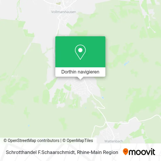 Schrotthandel F.Schaarschmidt Karte