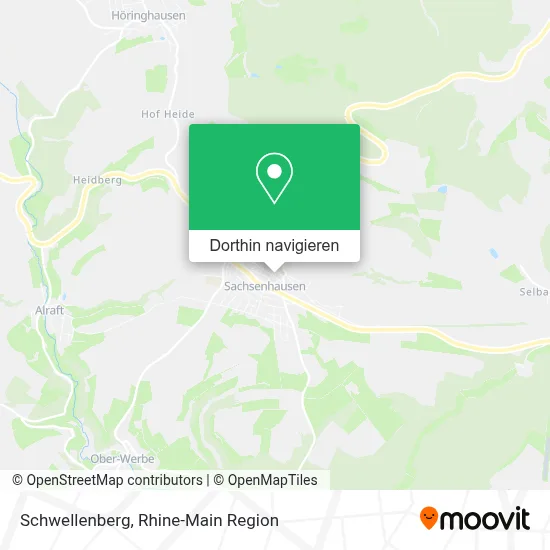 Schwellenberg Karte
