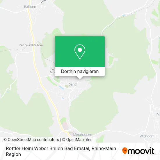 Rottler Heini Weber Brillen Bad Emstal Karte