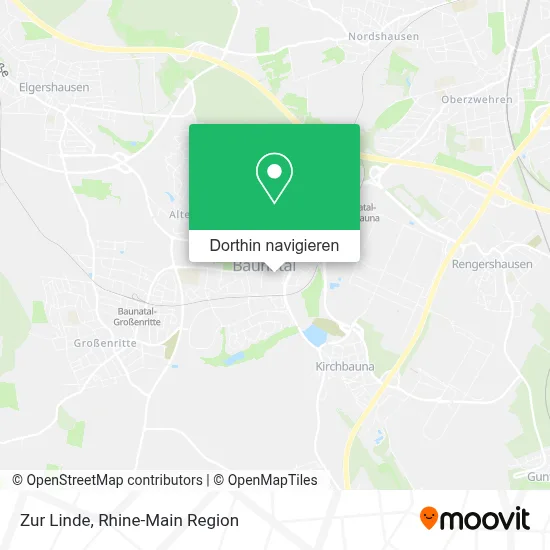 Zur Linde Karte