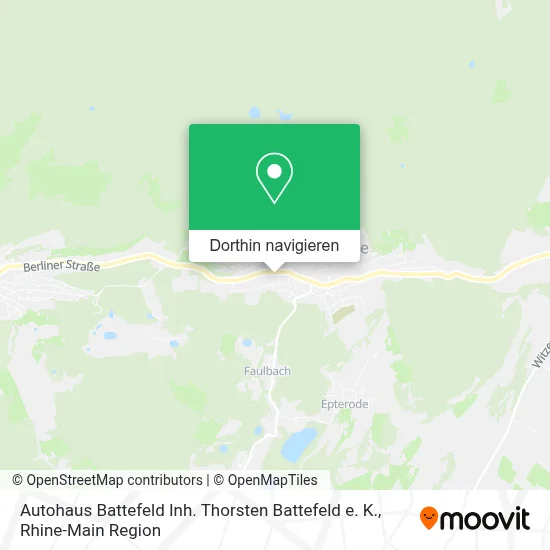 Autohaus Battefeld Inh. Thorsten Battefeld e. K. Karte