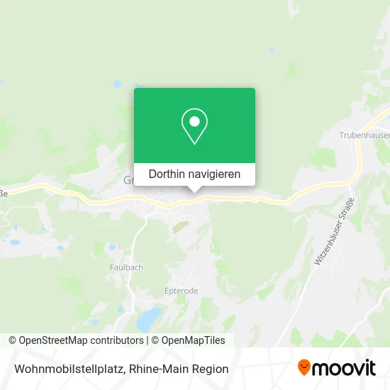 Wohnmobilstellplatz Karte