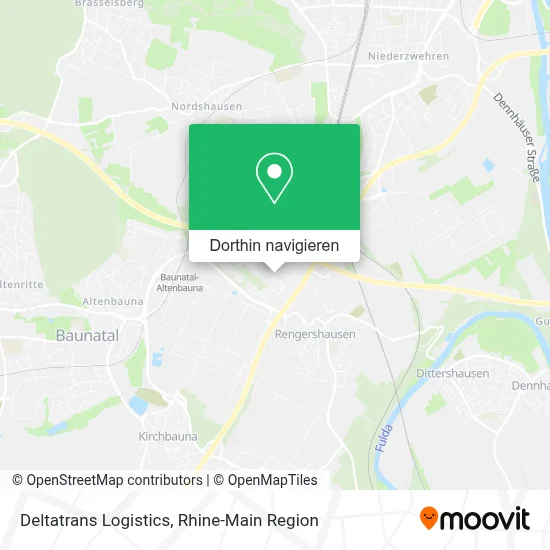 Deltatrans Logistics Karte